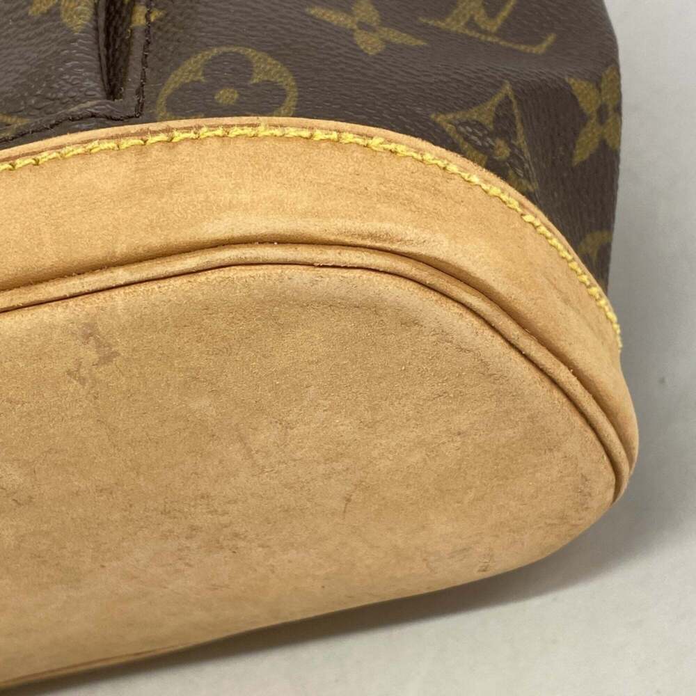 LOUIS VUITTON Brown Monogram Backpack - Picture 7 of 13